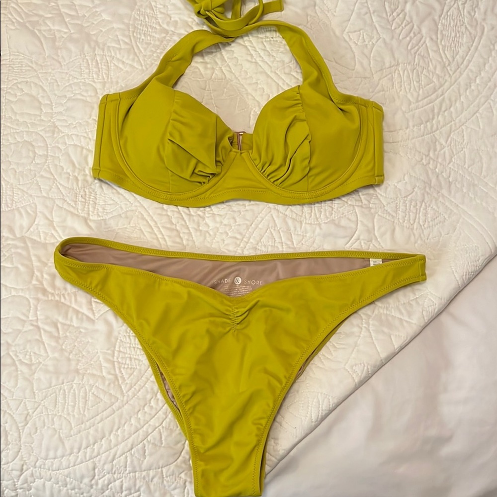 Women's Olive Green Bikini Set